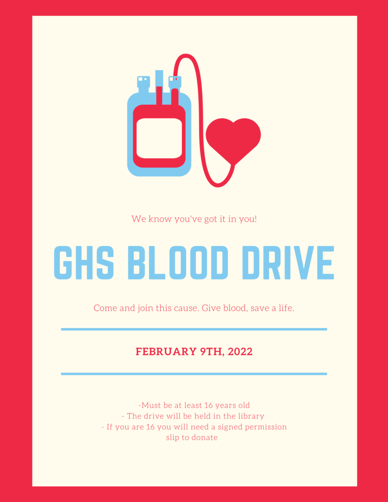 GHS Blood Drive